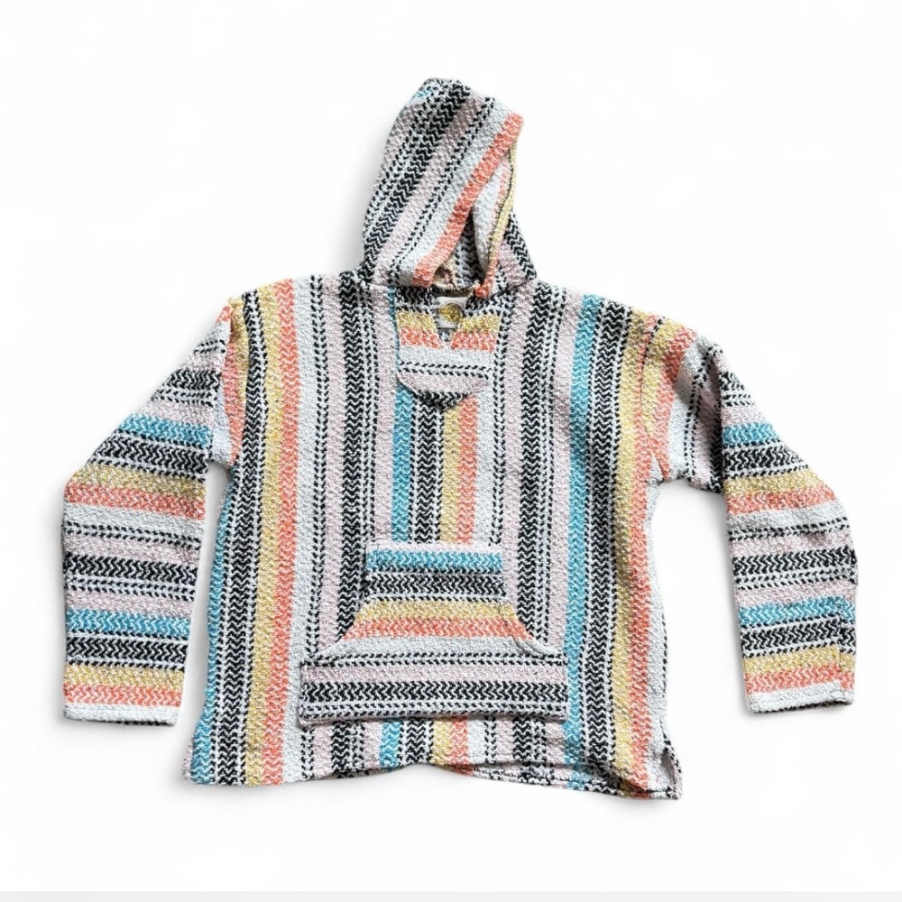 Multicolor Striped Hoodie